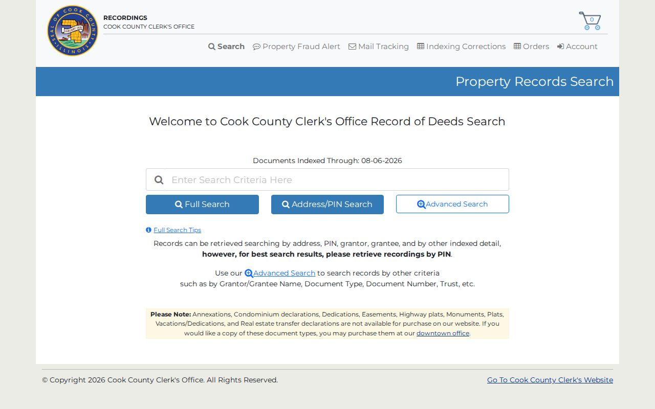 Evanston residents directory Cook County recordings index